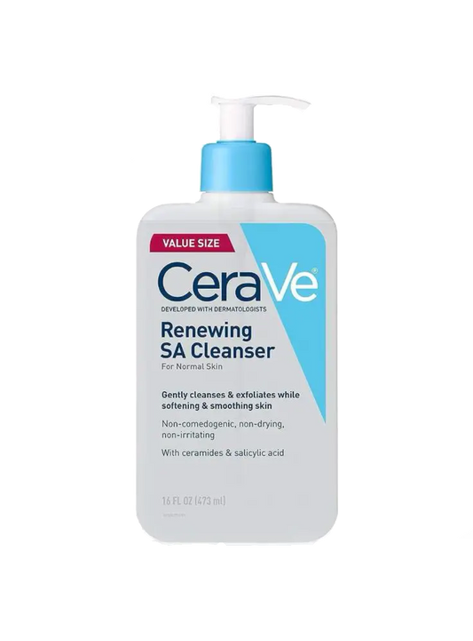 Cerave Facial Renewing Sa - 473ml Limpiador Exfoliante