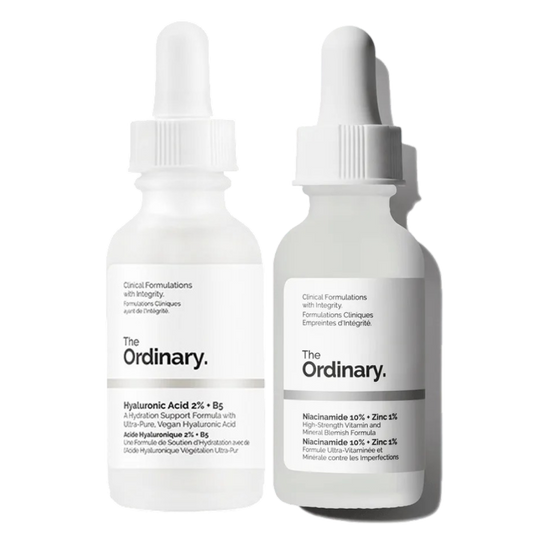 Dúo Piel Grasa Básico Ácido Hialurónico 2% + B5 + Niacinamida 10% + Zinc 1%